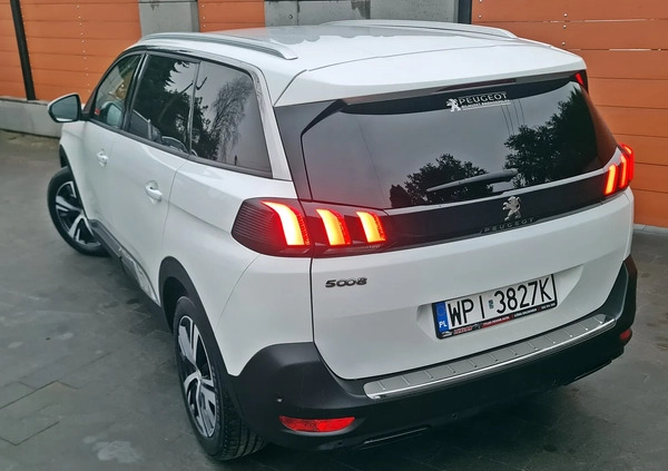 Peugeot 5008 cena 69999 przebieg: 175000, rok produkcji 2018 z Ślesin małe 326